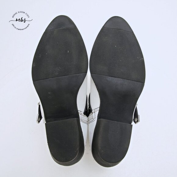 Mari A. Stellar Studded Triple Buckles Booties - Picture 12 of 14